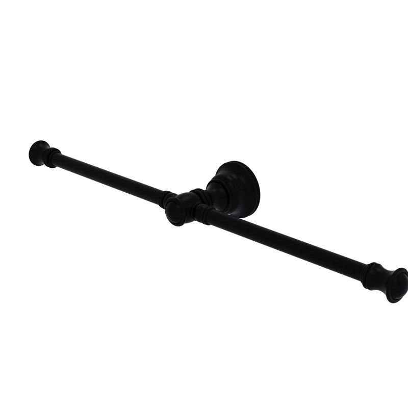 Barre à serviettes murale 16,8 "Freyja, Noir mat