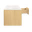 Redbridge 72'' Double Wall Mounted Bathroon Vanity with Quartz Top