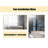 Modern & Contemporary Rectangle Bathroom Vanity Mirror Metal Framed Wall Mirror-100211092-122874157