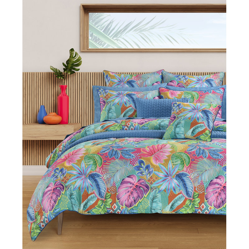 Hana  Comforter Set, Full Comforter + 2 Standard Shams