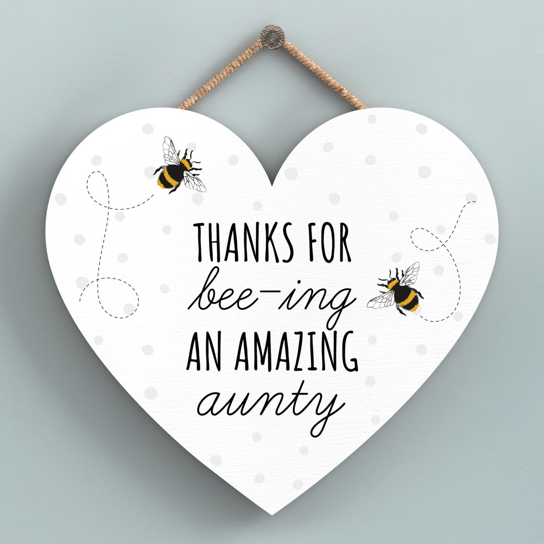 Bee Thanks For Bee-ing Aunty Wall Décor