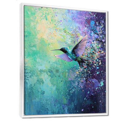 Hummingbirds Wings - Hummingbird Wall Art Living Room