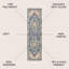 Tapis bleu / beige Brooklyn-1544614010