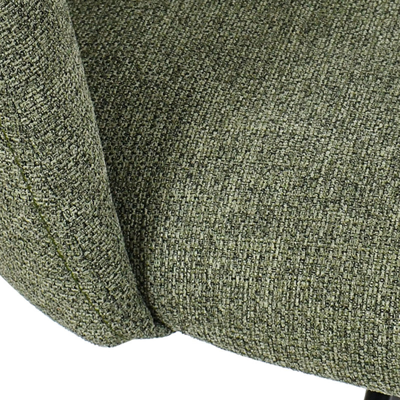 Tabouret de comptoir pivotant rembourré à hauteur réglable (ensemble de 4), Vert