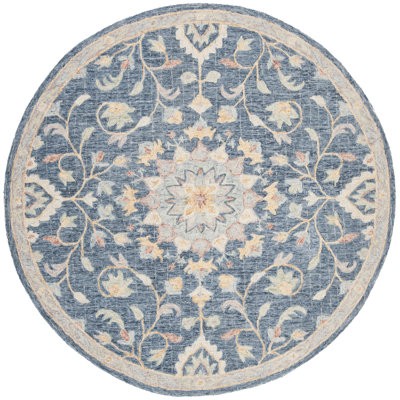 Luitpold Hand Tufted Wool Floral Rug