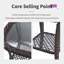 Ensemble de conversation à chaises multiples avec coussins et tables d'appoint 8 pièces Schutt-902705661-902705662