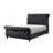 Exquisite Panel Bed with Deep Button Tufts and Diamond-stitched Pattern, Featuring Curve Headboard and Footboard for Bedroom Luxury-172692855