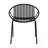 Stackable Patio Dining Chairs With Breathable Backrests, Ergonomic Design, And Durable Construction For Outdoor Use.-1906974489