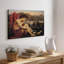 Evelyn De Morgan "The Angel with the Serpent" - Art mural de qualité musée sur toile tendue-2133525595