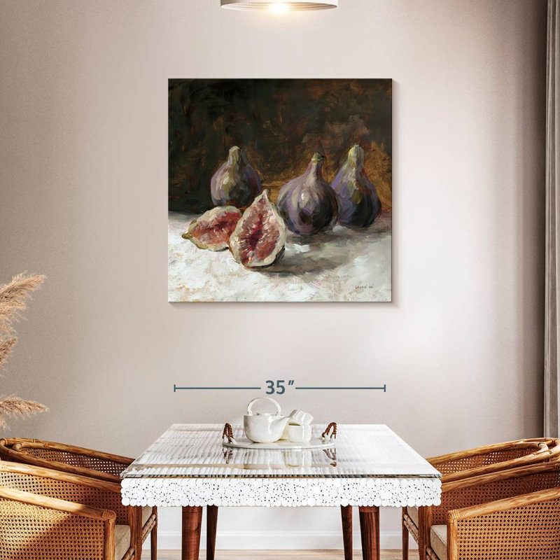 Fig Still Life, 36" H x 36" W