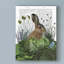 « chou correctif lapin texte 3 », reproduction d’impression sur toile tendue-33425553