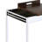 Brown Serving Cart With Stemware Shelf,island,coffee cart