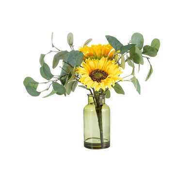 Arrangement mixte dans un vase