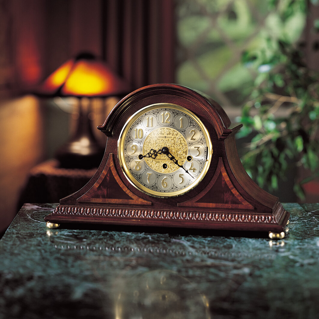 Mantel Clocks, Howard Miller, Bulova, Hermle Mantle Clock