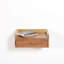 40cm W Solid Wood Bedside Table