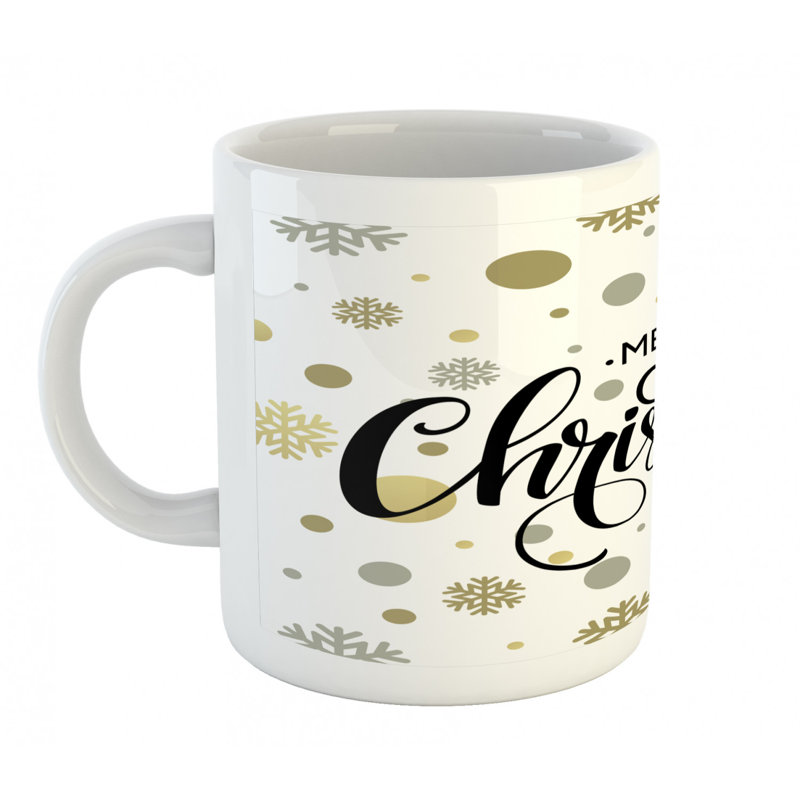 Grande tasse à café lettering