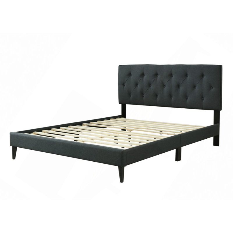 Lit moderne, lit capitonné luxueux avec port USB pour un repos et un style optimaux