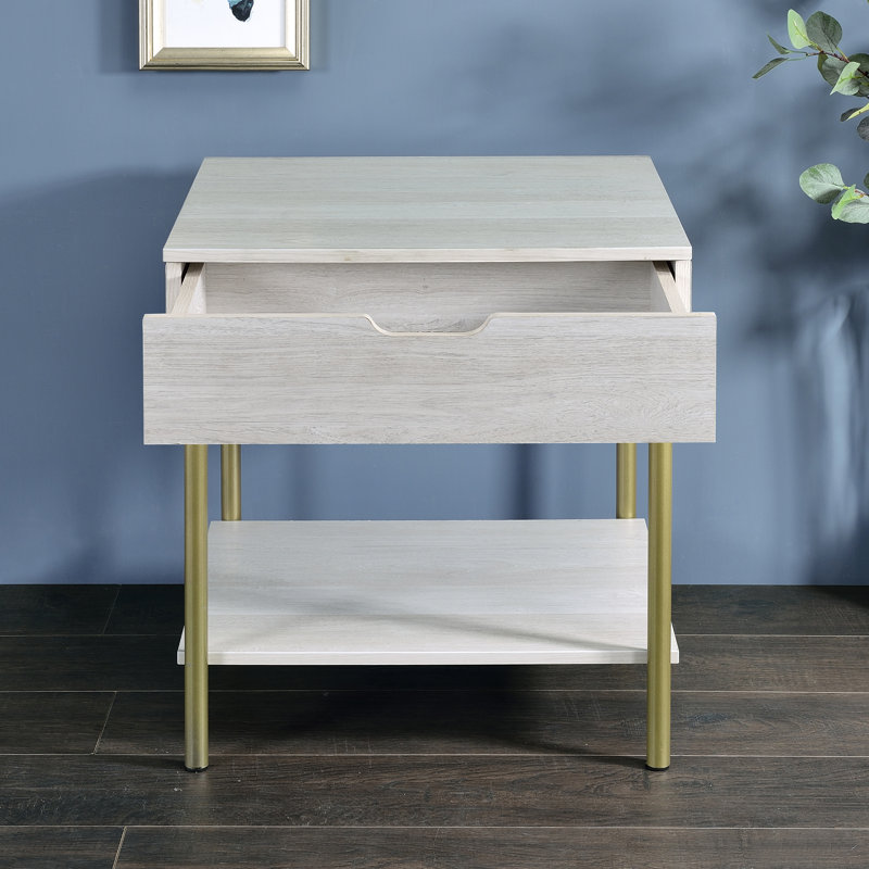 Nalissa End Table with Storage