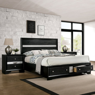 Sana Solid Wood Piece Bedroom Set