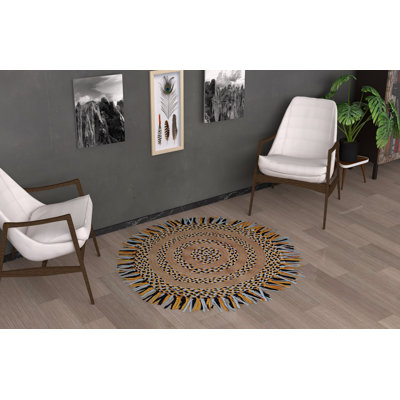 Kelley 35,4 po x 35,4 po Tapis de porte d'intérieur