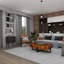 Rangement mural avec paniers Charlotin-60496250
