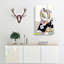 Man With A Drawn Sword by Katsukawa Shunko - Wrapped Canvas Painting-55361967