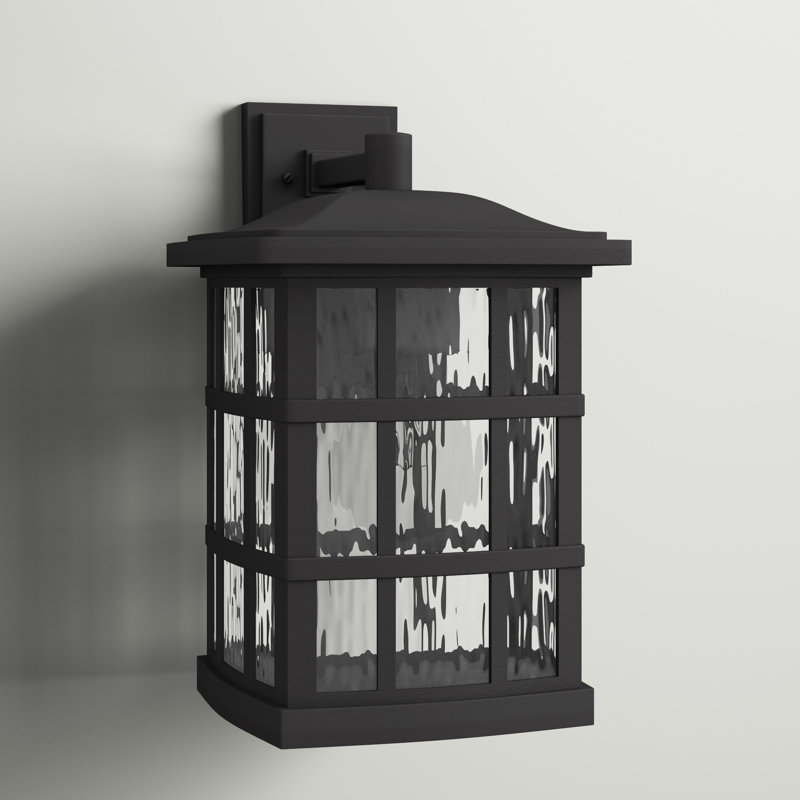 Cayman Steel Wall Light, Matte Black