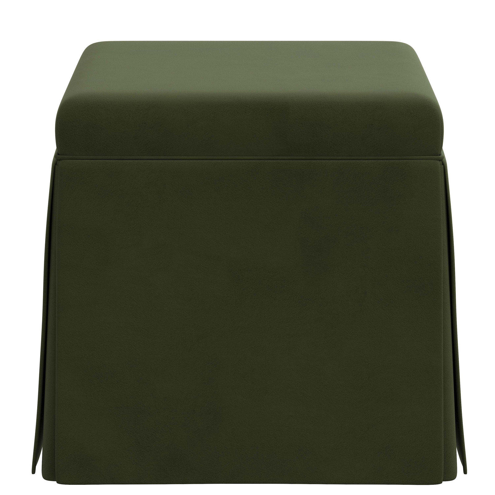 Bash 20" Ottoman, Classic Loden Velvet