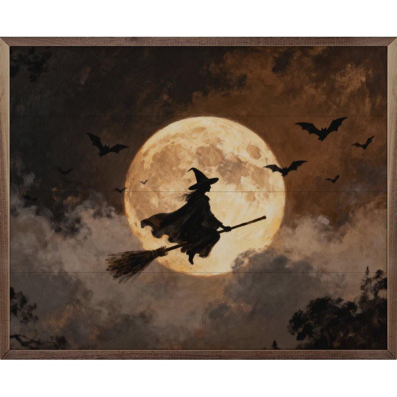 Full Moon Witch, H 16 po x l 20 po