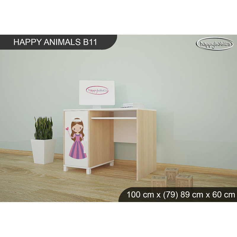100cm Writing Desk, Oak