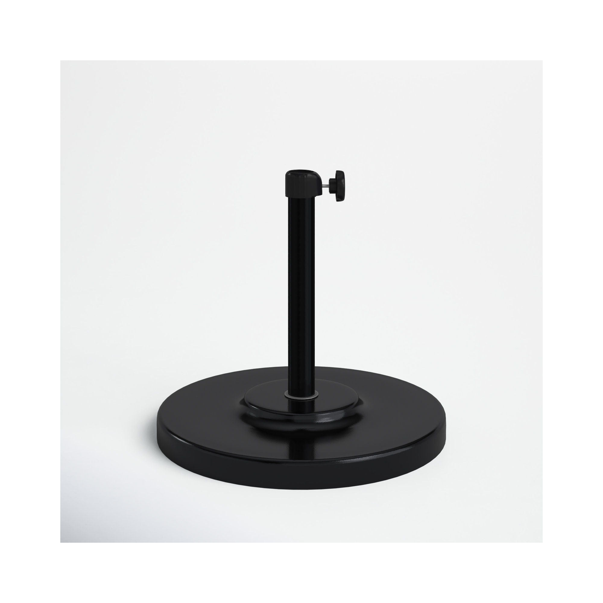 Harmonee Metal Free Standing Umbrella Base, Black