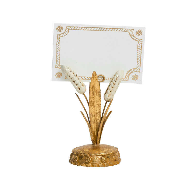 Forest Walk Wheat Place Card Holder