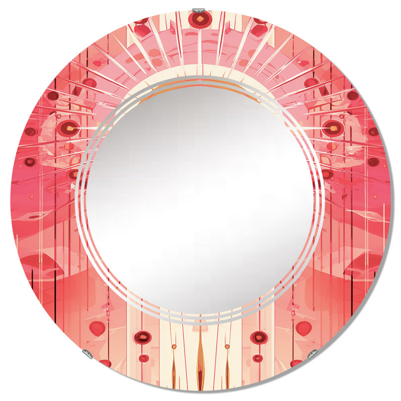 Azareu - Modern Wall Mirror Round, 32 po x 32 po