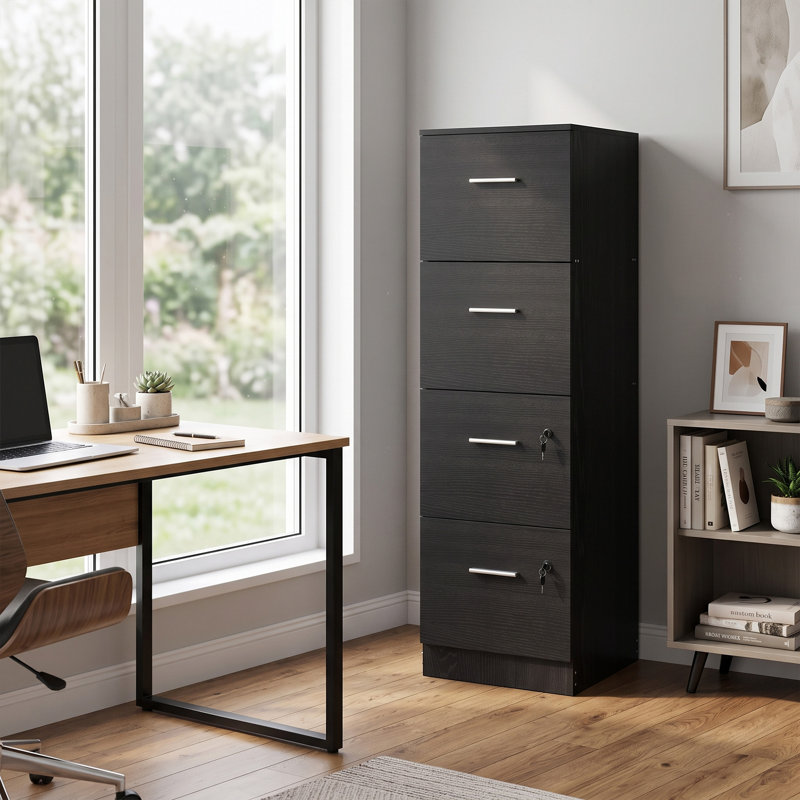 40cm Wide 4 -Drawer File Cabinet