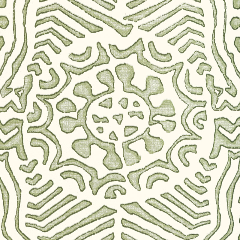 Avondale Drayton 33' L x 27" W Wallpaper Roll, Moss