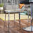 Cyrus Counter Stool with Metal Frame-444629988-444629986