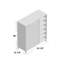 24 Pair Shoe Storage Cabinet