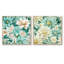Hamel - Ensemble de 2 collages carrés floraux-101851824-101851828