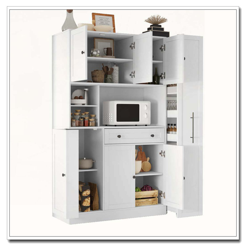 Garde-manger autoportant Traditional, Blanc