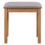Rugby Solid Wood Accent Stool