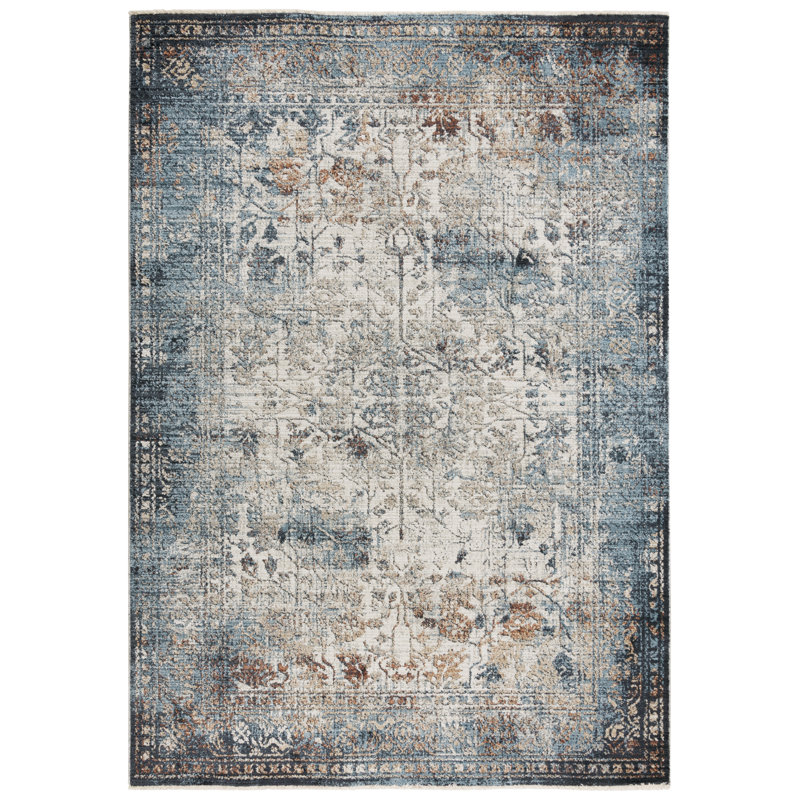 Chetan Oriental Indoor Rug, Rectangle 3'11" x 5'6"