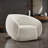 Flurry Premium Boucle 360-Degree Swivel Chair With Rounded Sculptural Silhouette-29870179