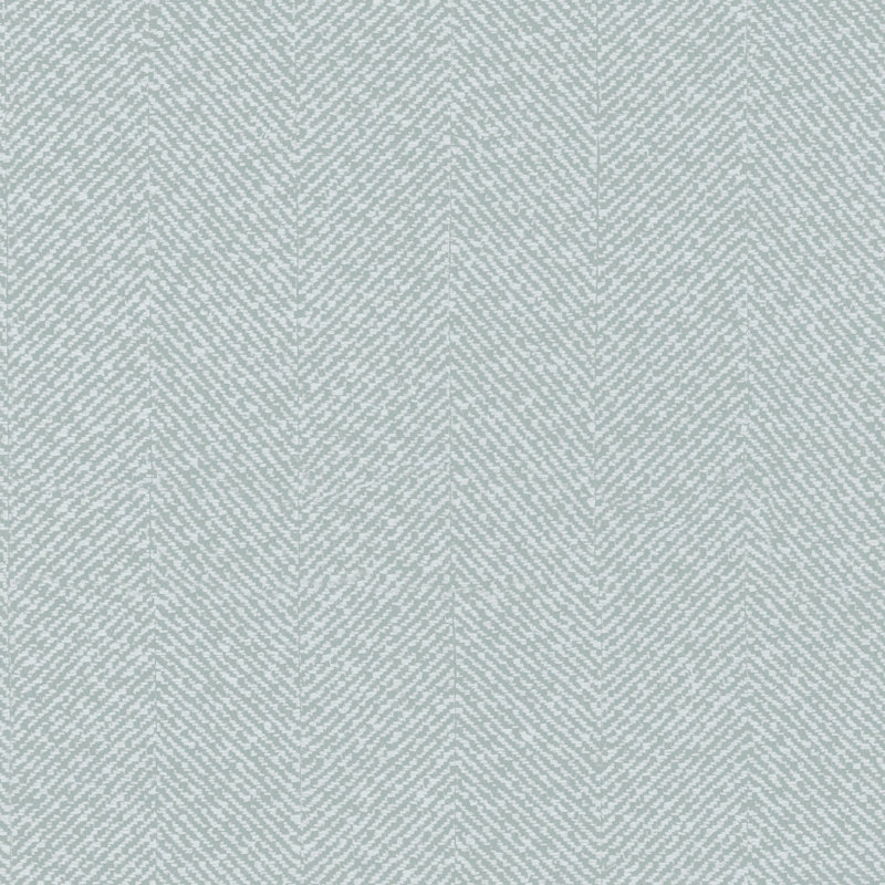  Herringbone Texture Morning Fog Wallpaper, Gray