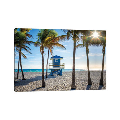 Sunshine State Of Mind Florida by Susanne Kremer - Print on Canvas