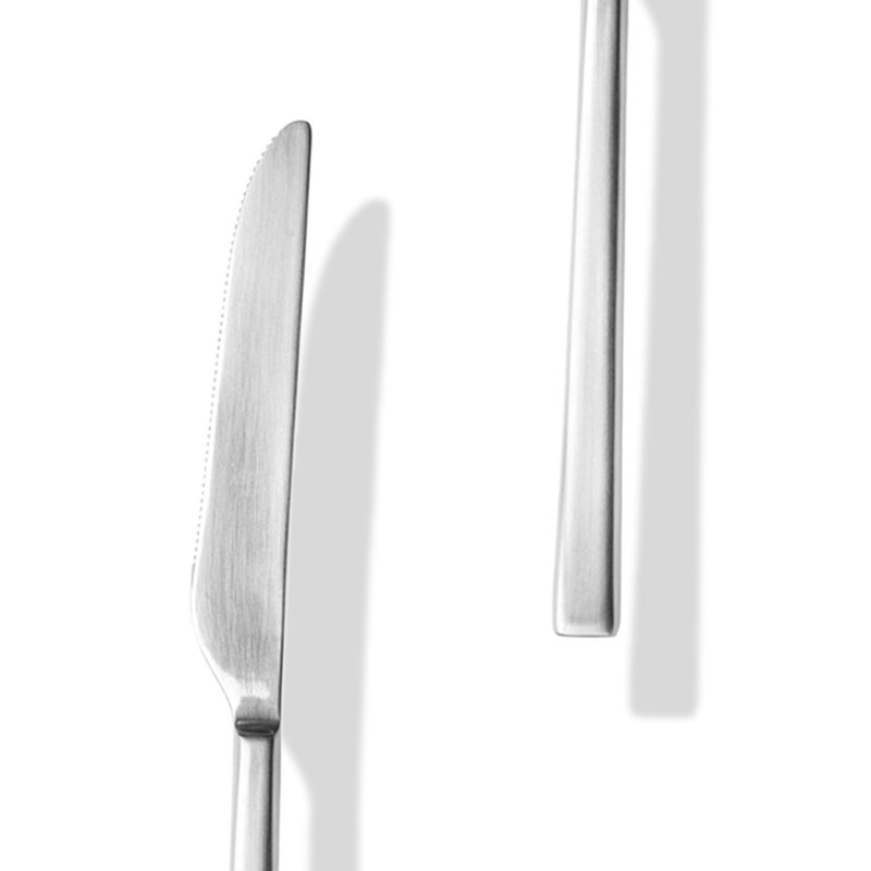Atena 20 - Piece Stainless Steel Flatware Set - Service for 4, Ice