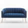 Murrow 50.6'' Velvet Loveseat