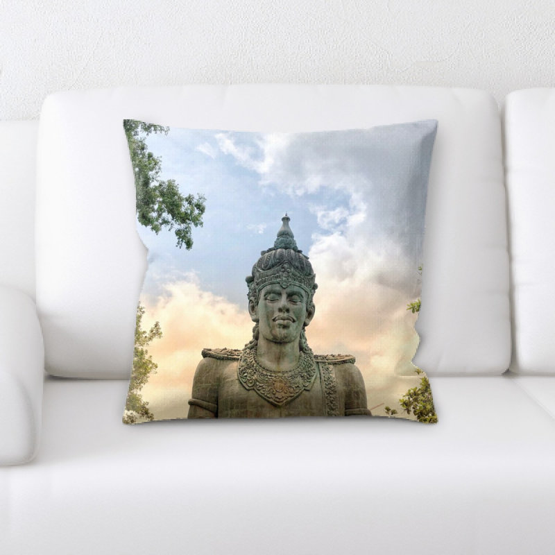Coussin statue
