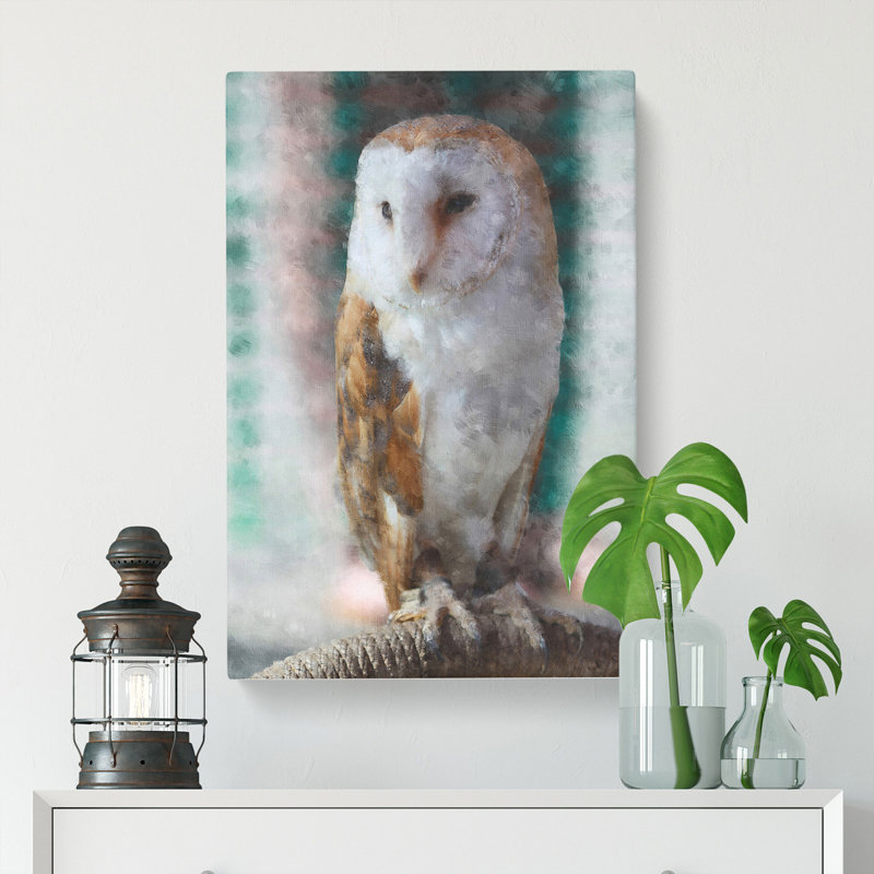 Barn Owl Vol.7 - Wrapped Canvas, 60cm H x 40cm W x 3cm D