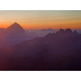 Dolomites, Italy, Sunrise Antelao by Frank Peters