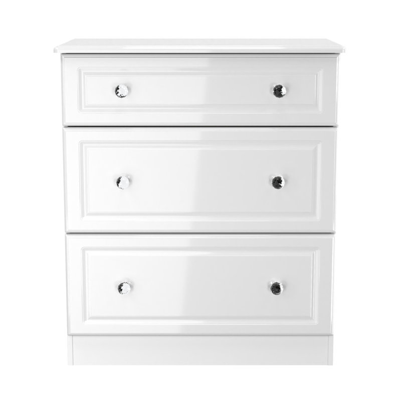 Fully Assembled Jacey 3 Drawer Chest